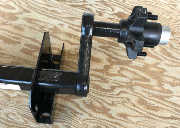 Triton 02360 2200 Lb Snowmobile Trailer Torsion Axle