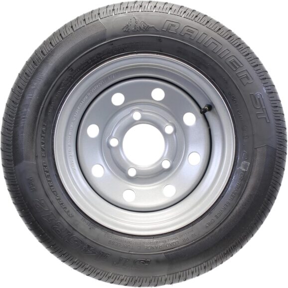 ST145R12 Sterling Sport Tire w/ 12" Mod Steel Wheel - 5 on 4-1/2 - Load Range E